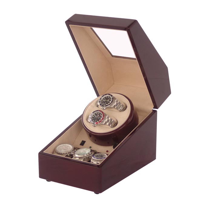OEEA 2 Automatic watch winder with 3 watch box TWB202