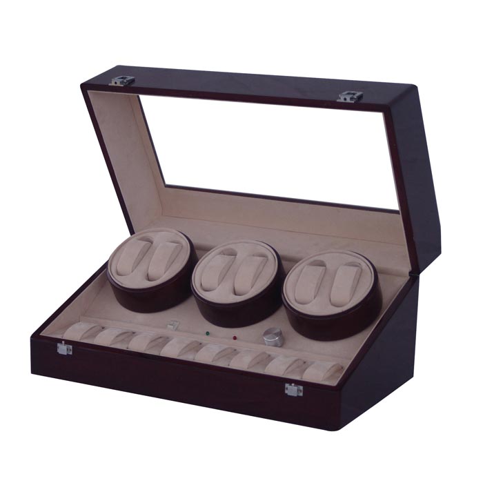 OEEA 6 Automatic watch winder with 8 watch box TWB206